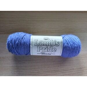 Skein Lambs Pride Periwinkle M59 0169 Worsted Brown Sheep Co 85% Wool/15% Mohair